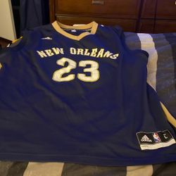 Pelicans Anthony Davis Jersey Addias