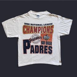 Vintage 90’s San Diego Padres National League Champs T-shirt