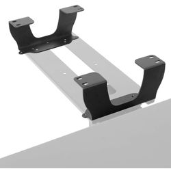 VIVO Steel Dual Spacer Brackets for Under Desk Keyboard and Mouse Slider Tray