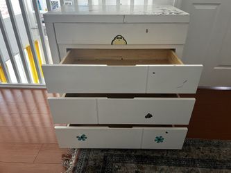 Two In One Drawer Cabinet And Desk