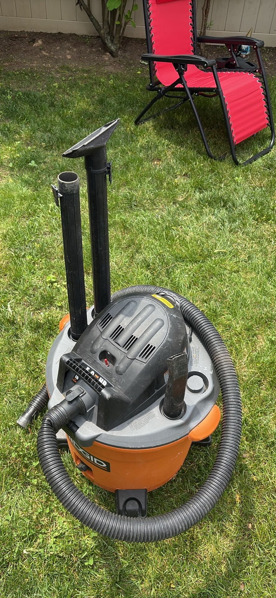 RIDGID Wet Dry Powerful Construction Home Vacuum With All Parts
