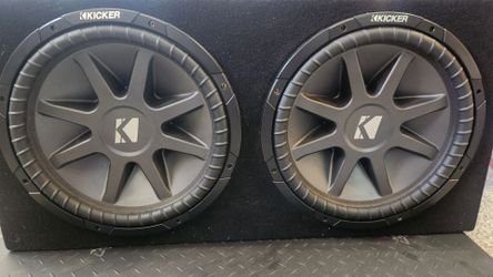 15 kicker, 10CVR152 Dual Voice coil, Comp, 4 OHM, 15inch  Subs & Amps
