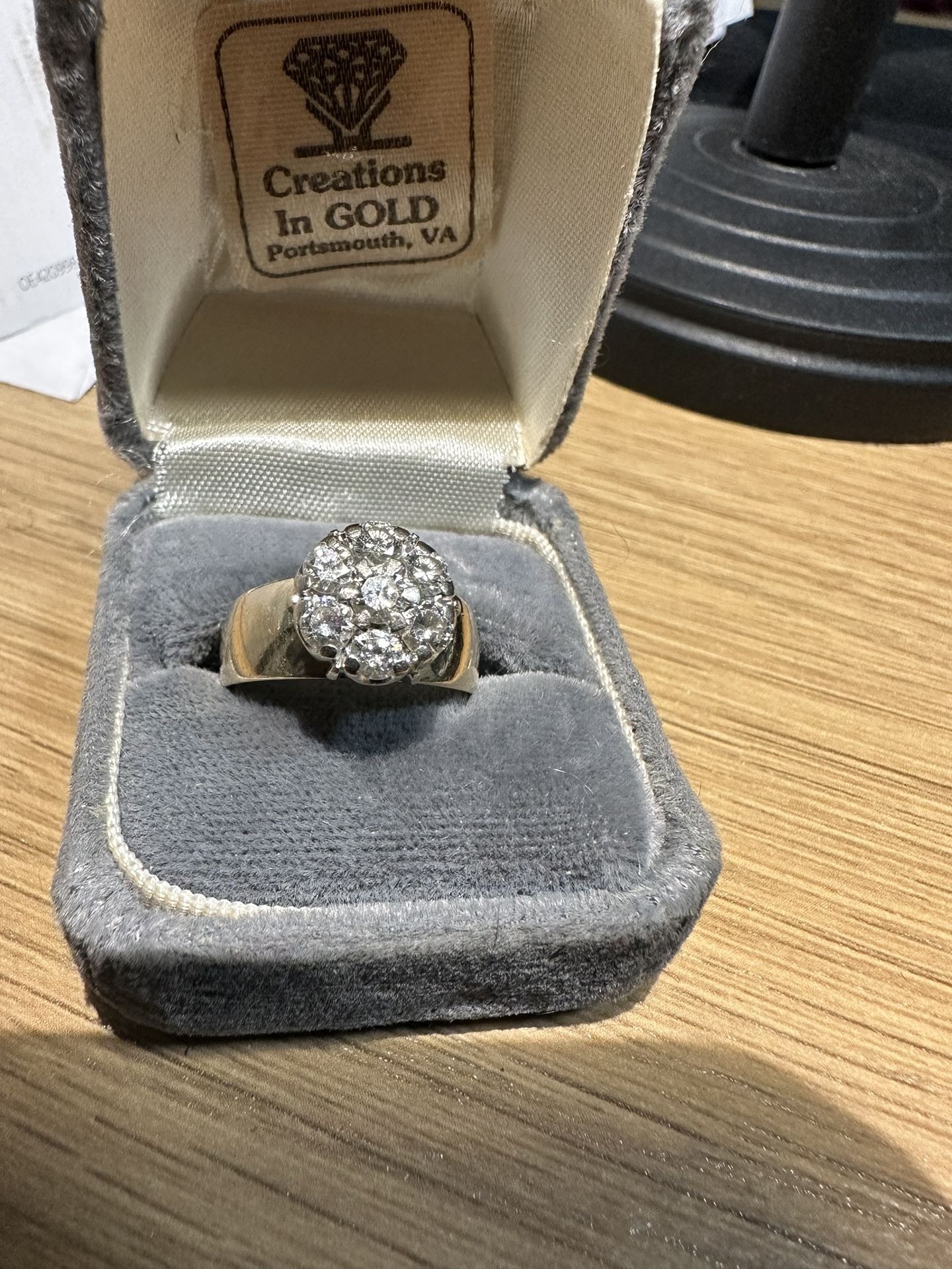 Gold Diamond Wedding/Engagement Ring