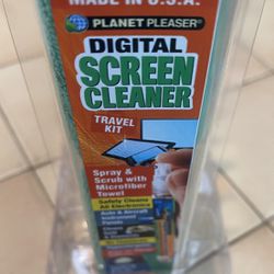 1 factory sealed Box of 6 Planet Pleaser Digital Screen Cleaner Travel Kits - Size 12ml. These are Made In USA. They work great and are chemically fre