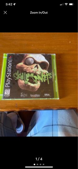 PS1 skull monkey