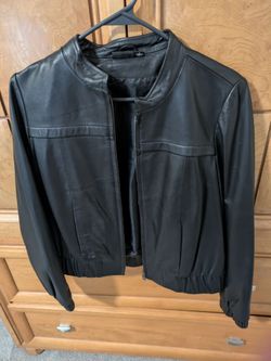 Leather jacket