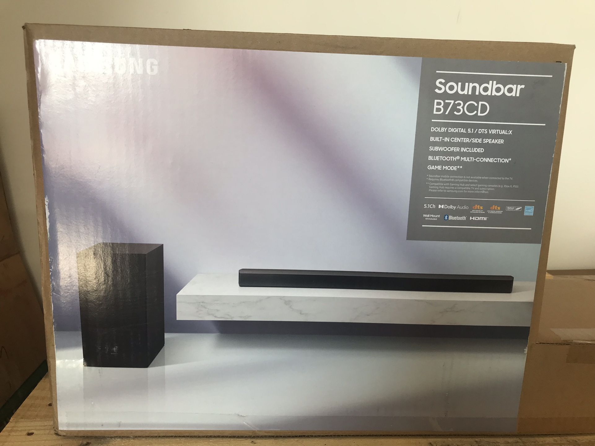 SAMSUNG ((SOUNDBAR B73CD))