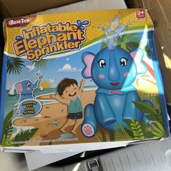Inflatable Elephant Sprinkler 
