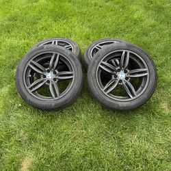 Black BMW rims 