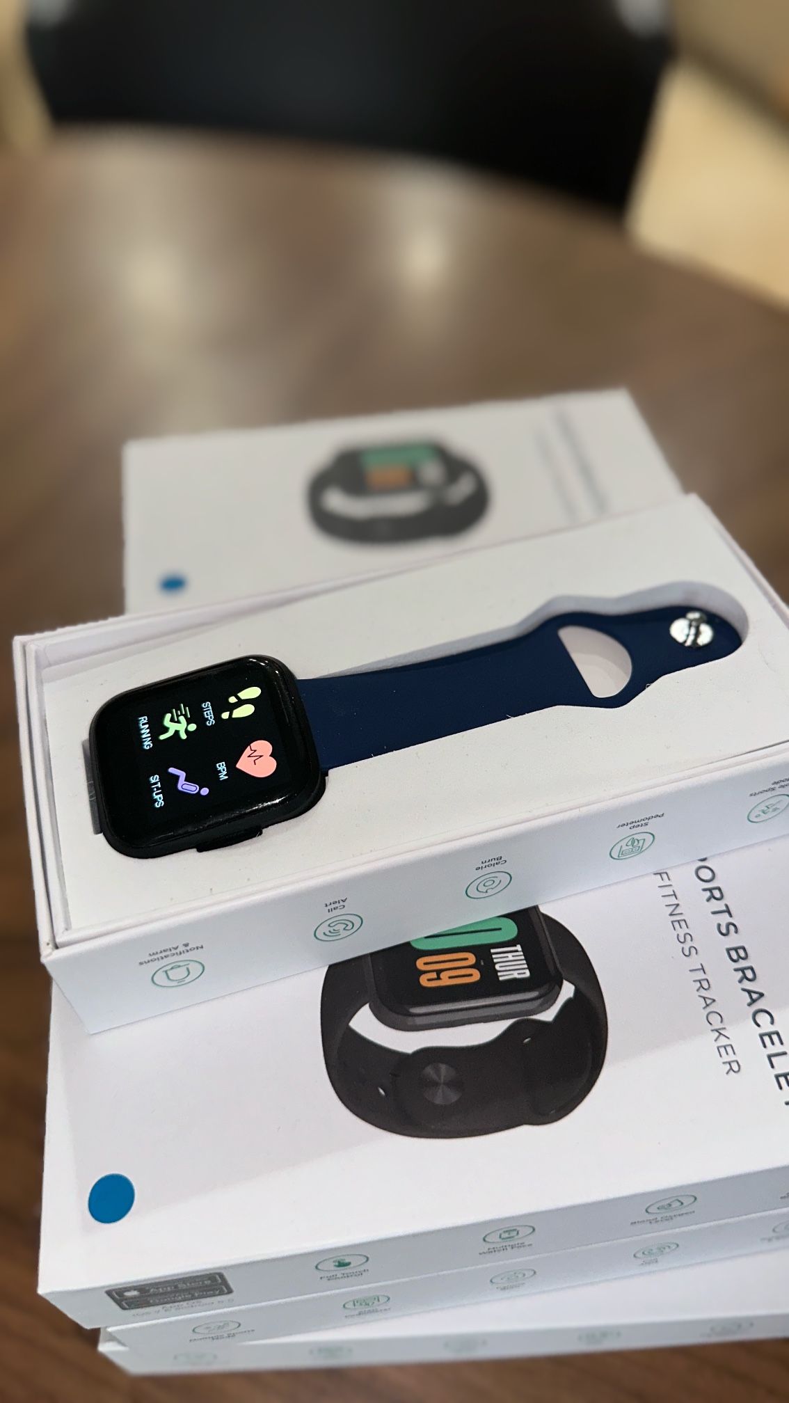 Apple Style Sports Watch (all Working)