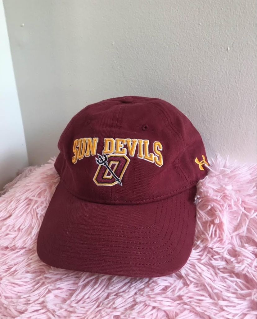 Under Armour Arizona State Sun Devils Strapback Maroon &gild Adult hat