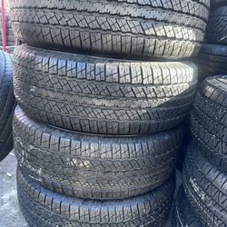 Set Of Four Tires Brand Goodyear Wrangler SIZE 265/70 R17