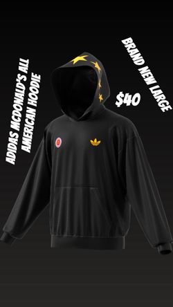 Adidas McDonalds All American Hoodie Brand New Large