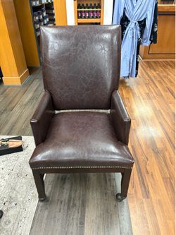 Leather chair