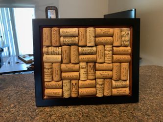 Corkboard homemade 8 x 10 super cute!