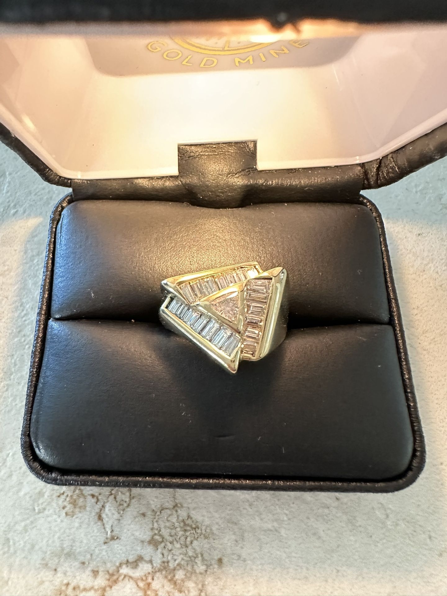 14K Gold Diamond Ring