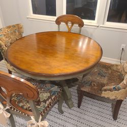 Pier 1 Kitchen Table And 4 Chairs