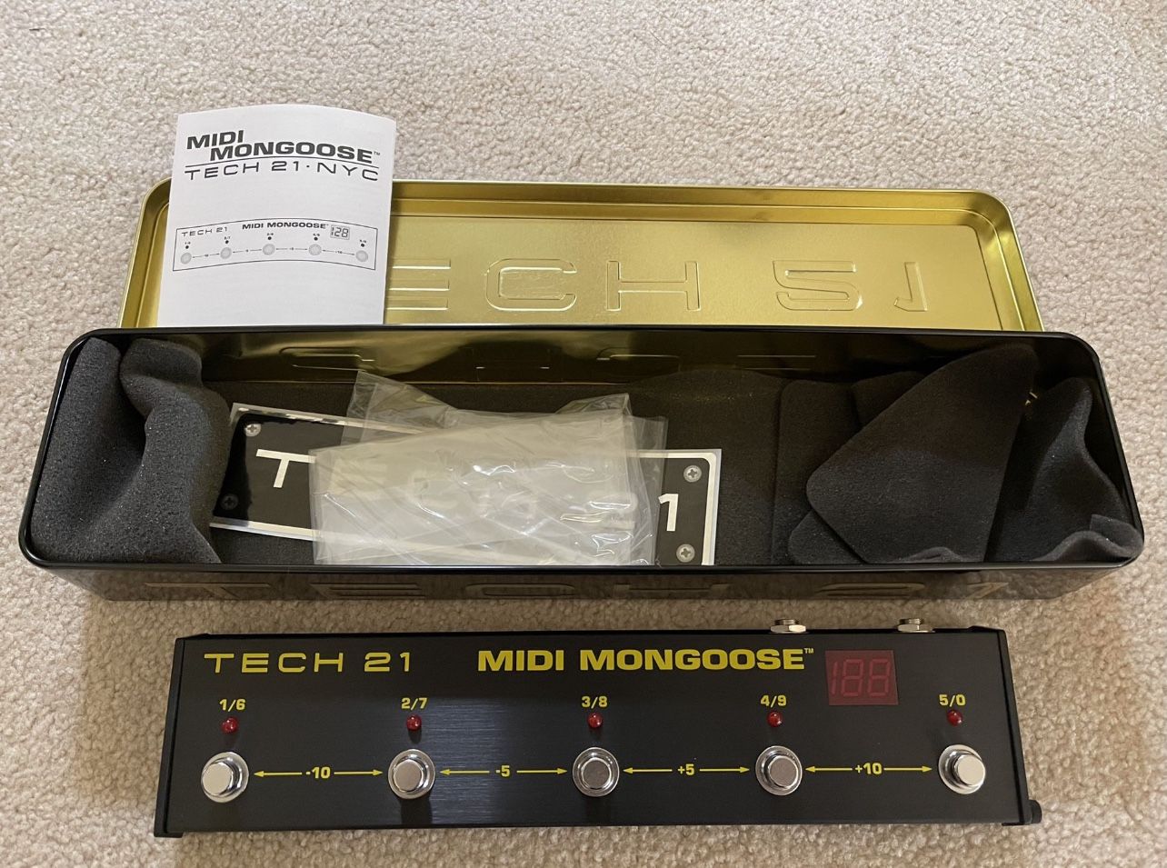 Tech 21 MIDI Mongoose