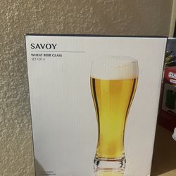 Wheat beer Glasses New