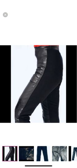 ladies Harley Davidson leather moto pants