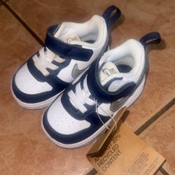 Toddler, Nike Shoes, Blue And White Size 4C