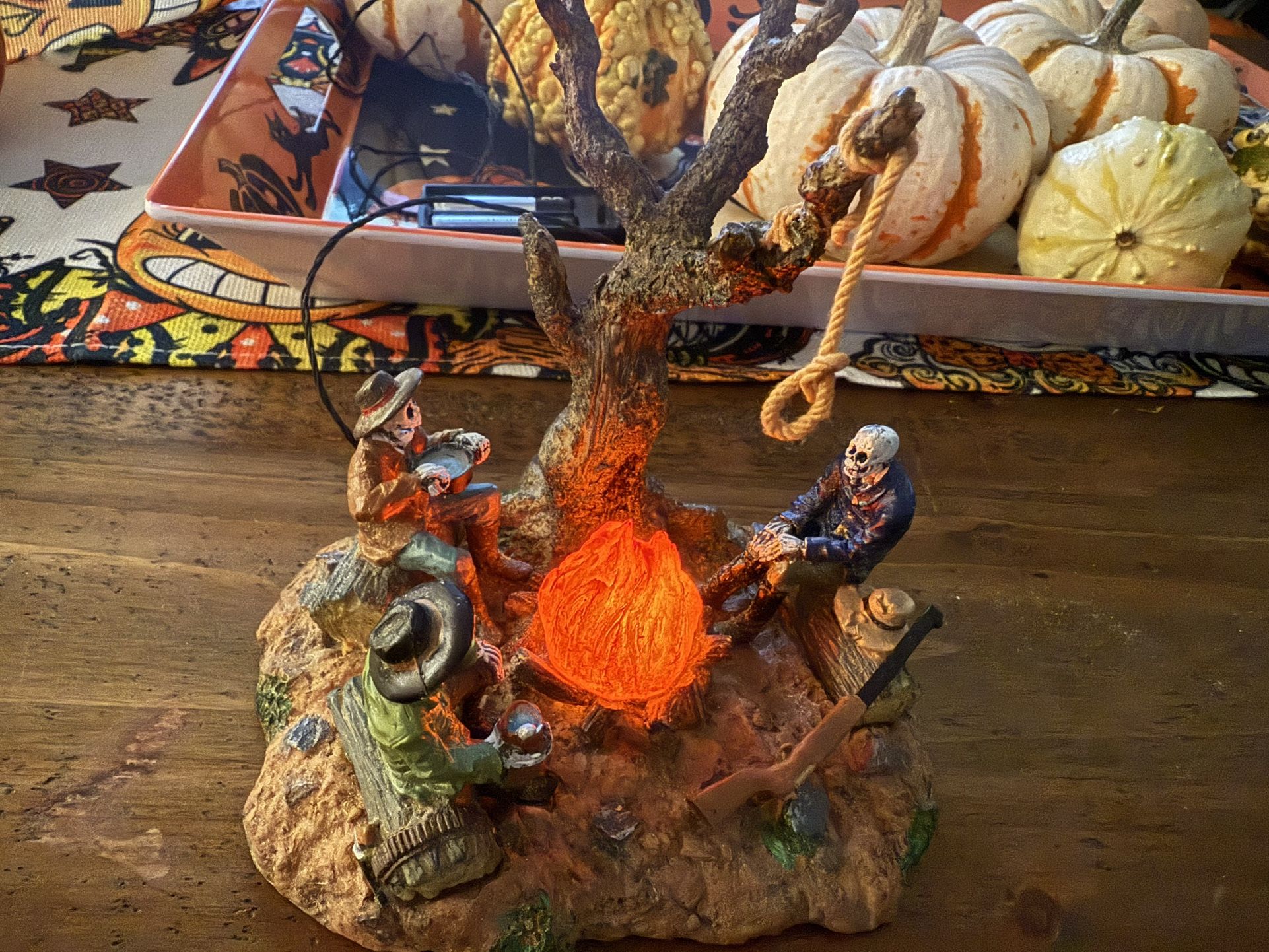 Retired Lemax Spooky Town On The Lone Prairie Light Up Piece