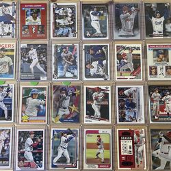 Shohei Ohtani Baseball Card Lot (x24)—Inserts, Parallels, Chrome