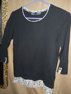 A Nice Women's Sexy Black & White  Top