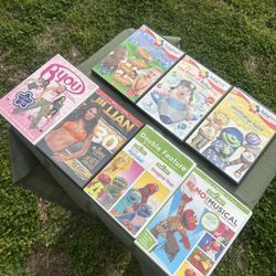 Collection of Kids and Fitness DVDs