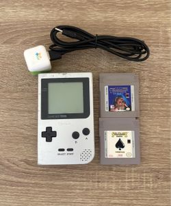 Original Gray Nintendo GameBoy Pocket  Bundle