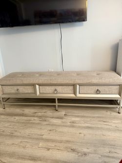 Upholstered Storage Bench