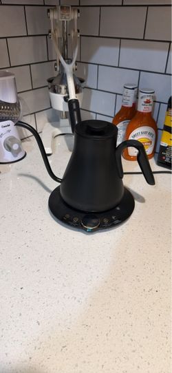 Gooseneck Electric Kettle with ±1℉ Temperature Control for Pour Over Coffee &...