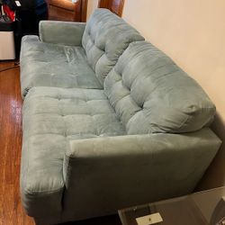 2 Piece Couch Set (baby Blue)