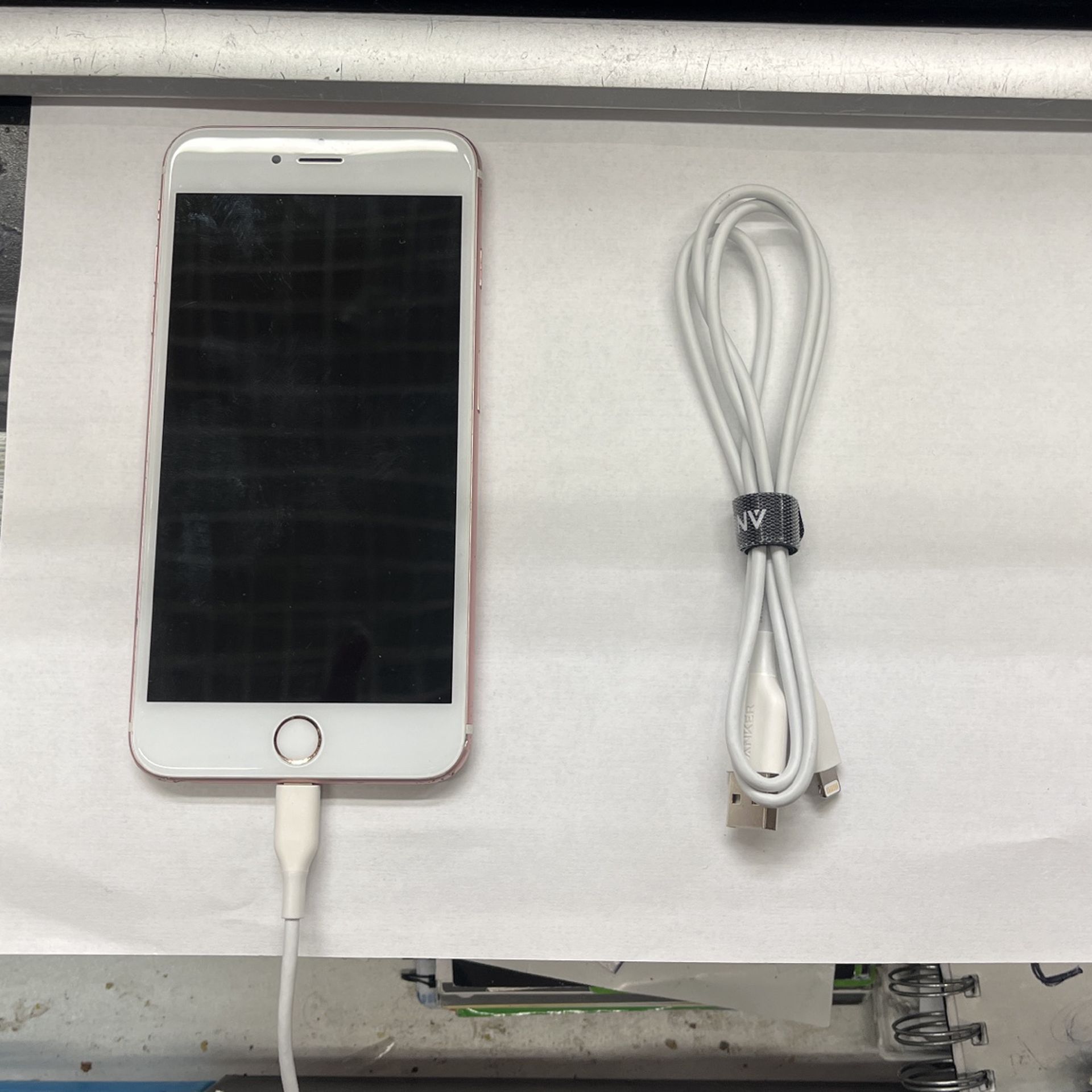 Used 6 S Plus 16 Gb With Screen Protector Charger And External Battery Factory Unclocked