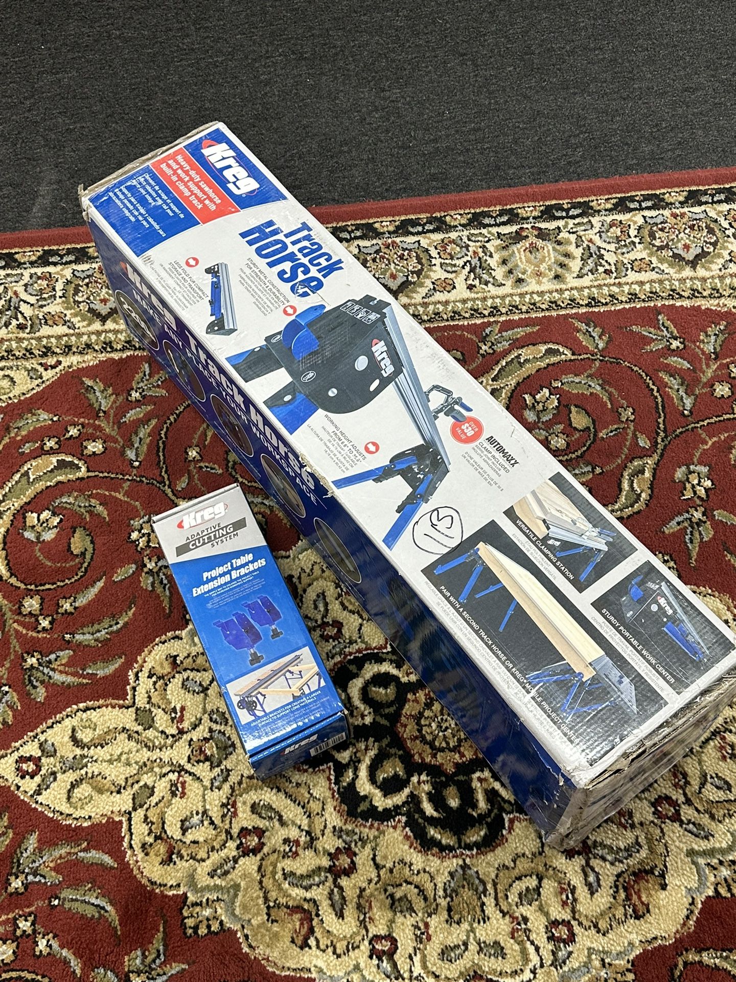 Brand New Kreg Track Horse With Extension Brackets