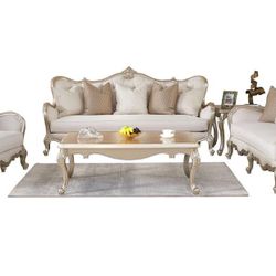 3 Piece Traditional Living Set