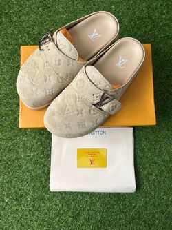 LV Suede Sandals
