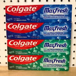 Brand New Colgate Max toothpaste - 2/$3