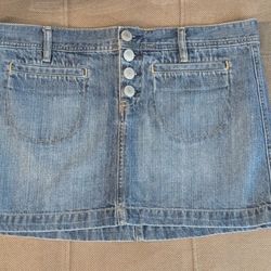 Jean Skirt 