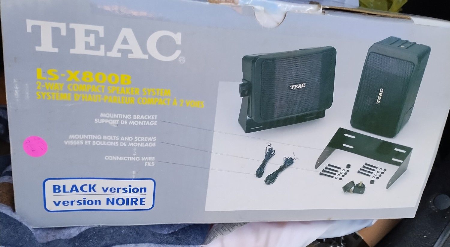 New TEAC LS-X800 3 WAY COMPACT SPEAKER SYSTEM