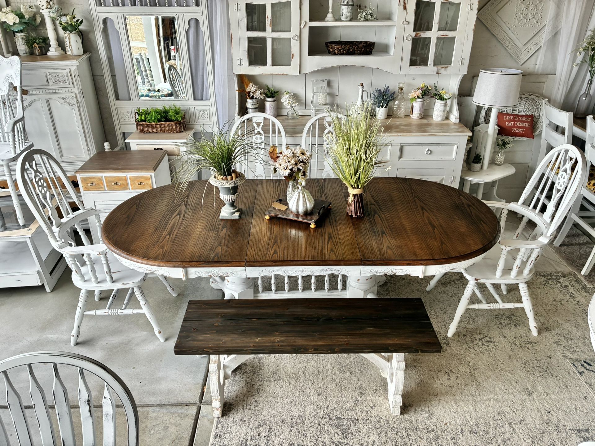 Dining / Kitchen Table + Chairs / Bench