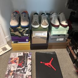 Authentic Rare Retro Jordan, Nike Dunks SB, Designer Shoes 
