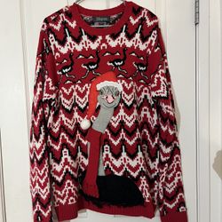 Women’s ugly Christmas Sweater Red Size L