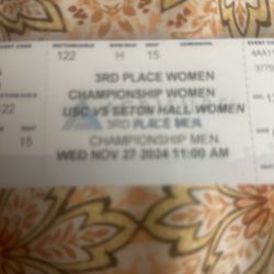 USC Vs Seton Hall Women