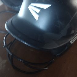 Baseball Helmet And Glove 