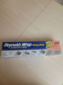 Reynolds Wrap Heavy Duty Aluminum Foil, 18" x 33.33 yd, 2-count