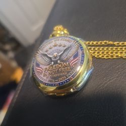 United States Freedom Pocket Watch