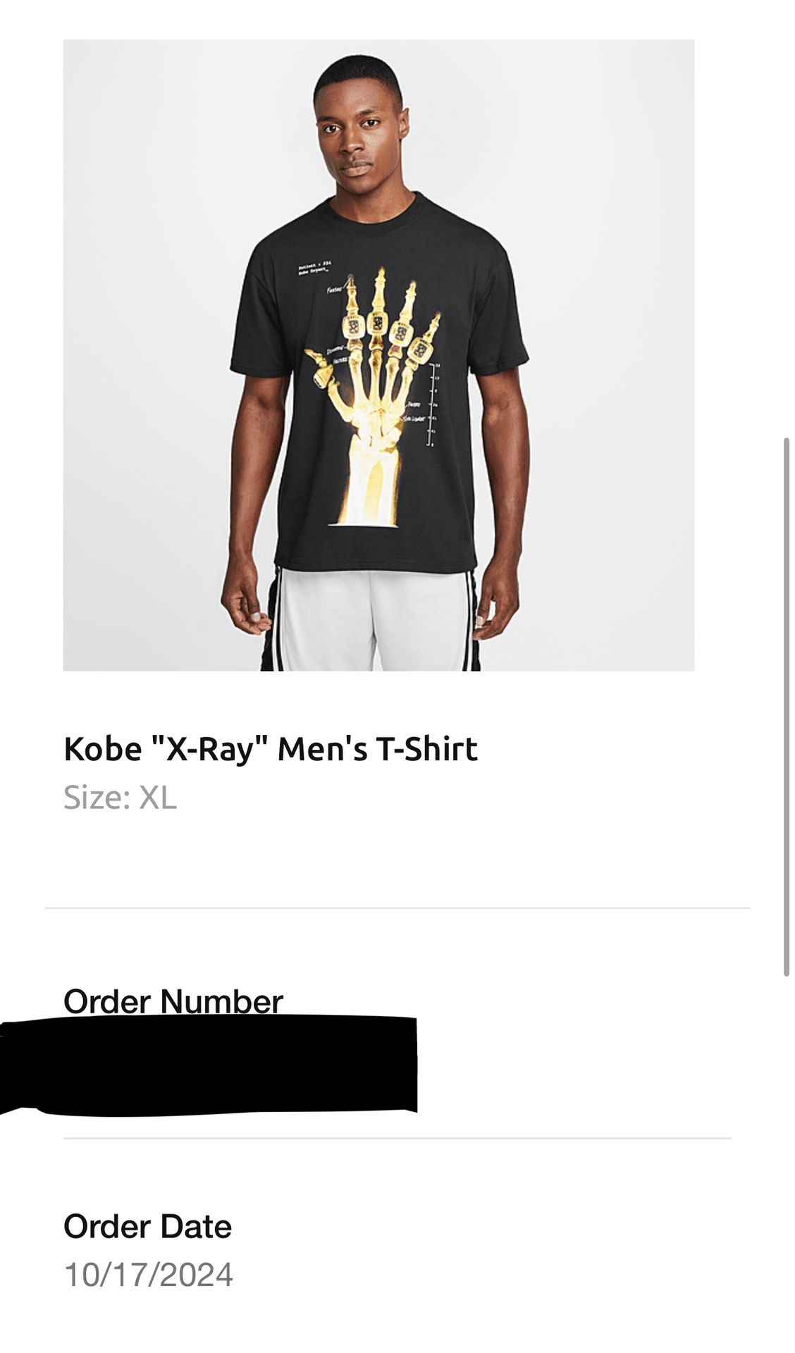 Kobe “X-Ray” Men’s T-Shirt