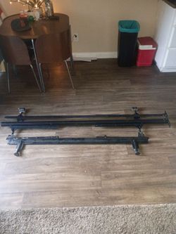 Queen size steel bed frame