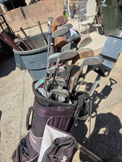 Bag ,cart ,cart is nicegolf clubs